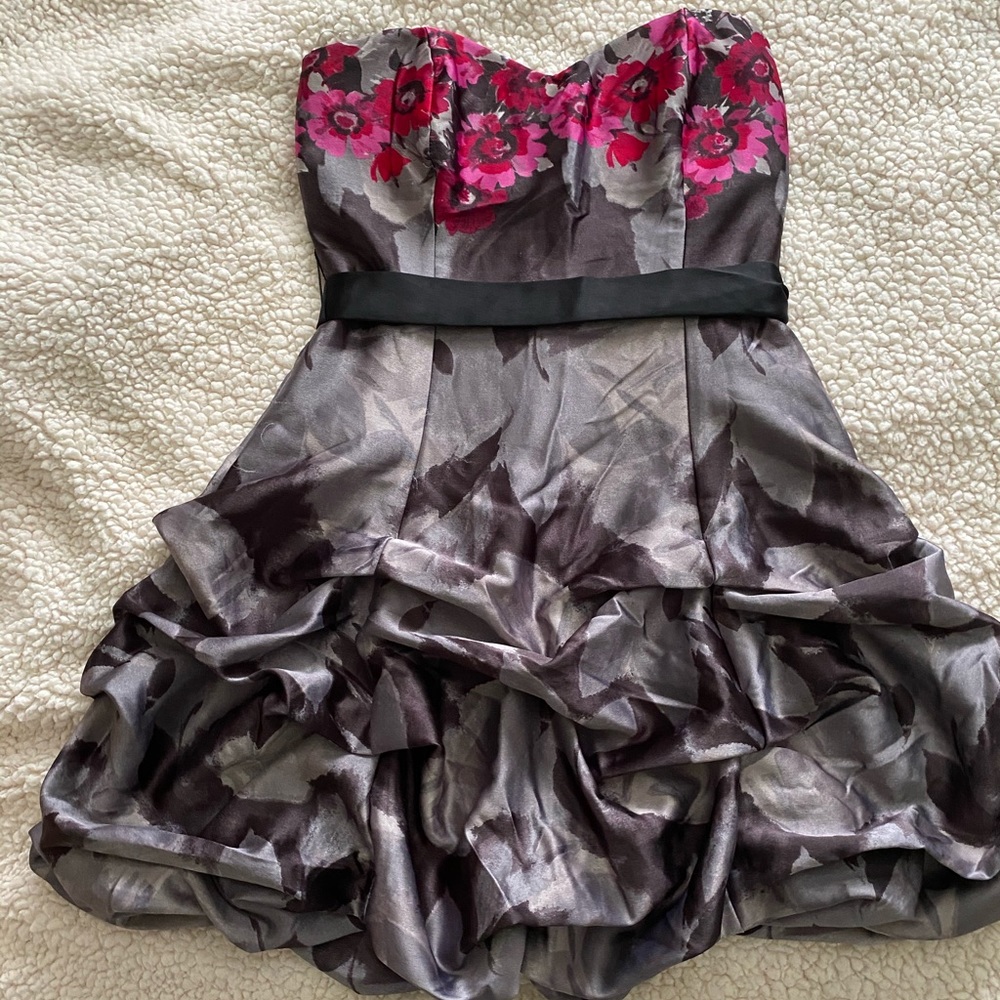 Silky homecoming dress!